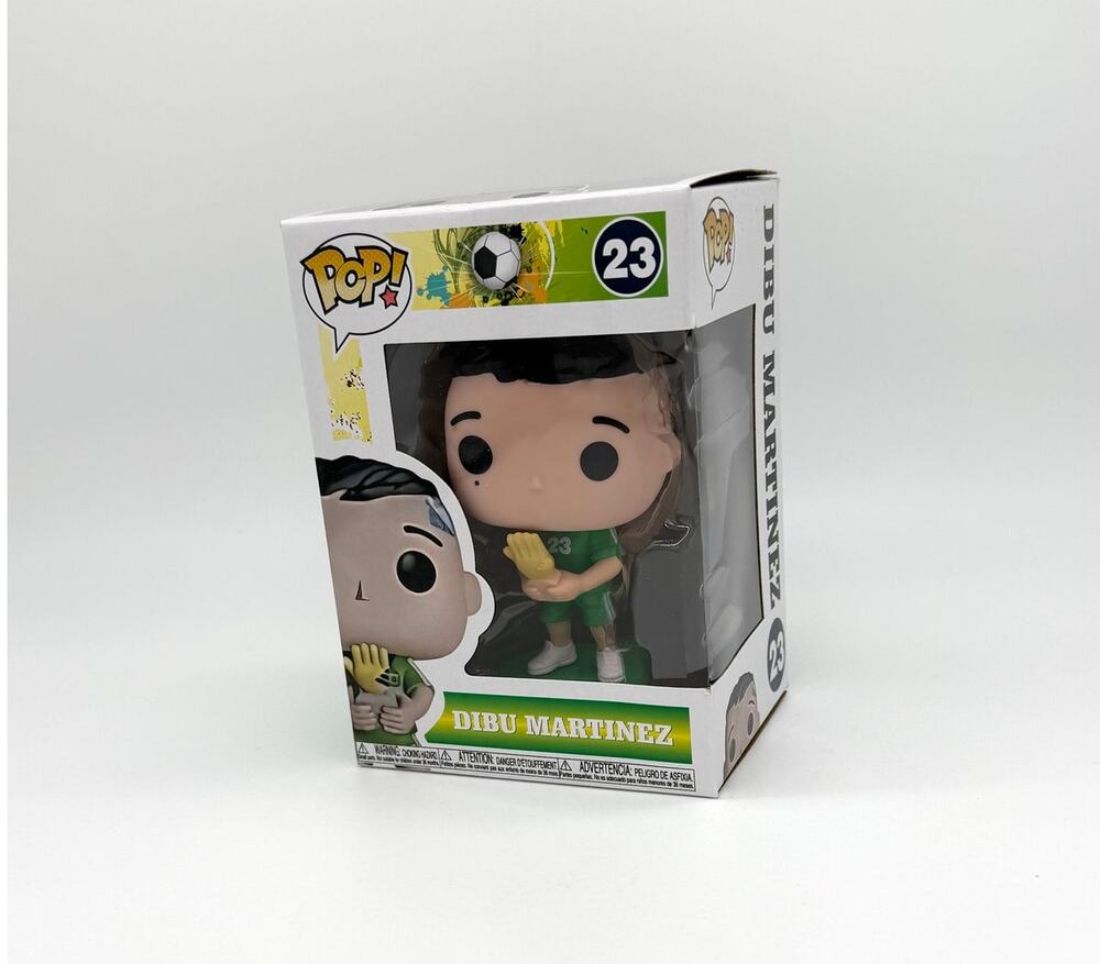 Dibu Martinez #23 Argentina Soccer Pop Style Vinyl Figure Goalkeeper New Box